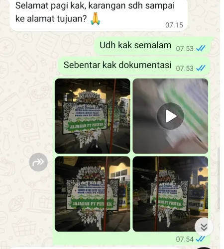 Pengiriman Papan Bunga Selamat Petojo Selatan