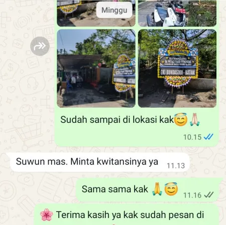 Pengiriman Papan Bunga Duka Petojo Selatan