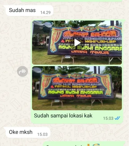 Pengiriman Papan Bunga Petojo Selatan