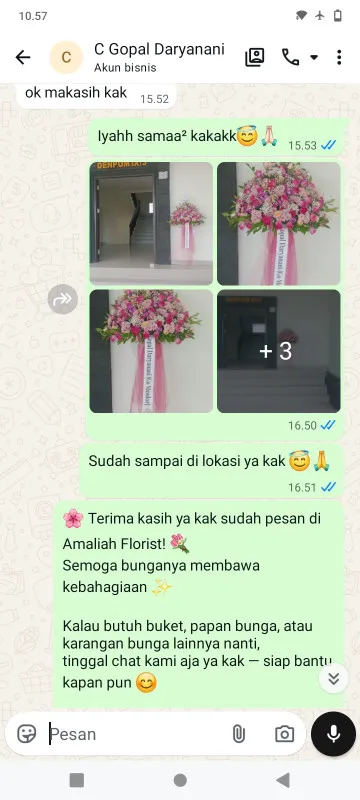 Pengiriman Karangan Bunga Petojo Selatan